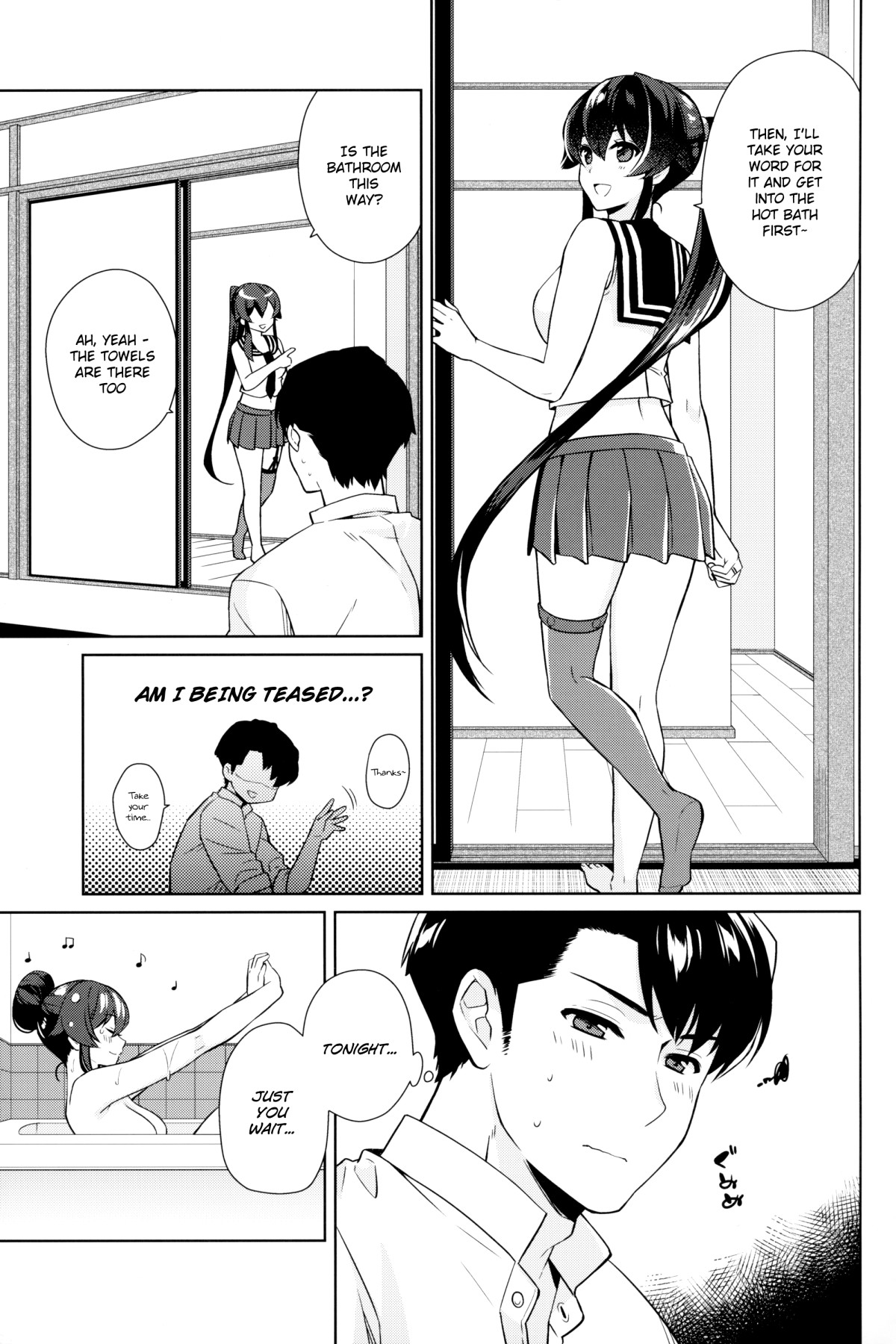 Hentai Manga Comic-Light Cruiser Yahagi Fell In Love - Third-Read-13